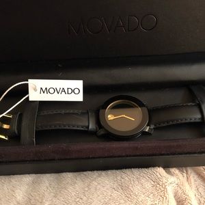 Black Movado Bold Watch